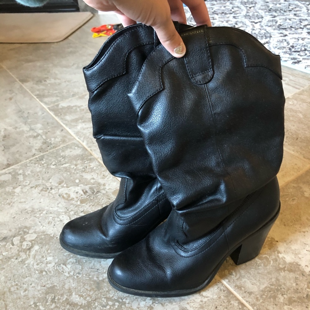 Cowboy style boots